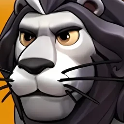 Regal White Lion